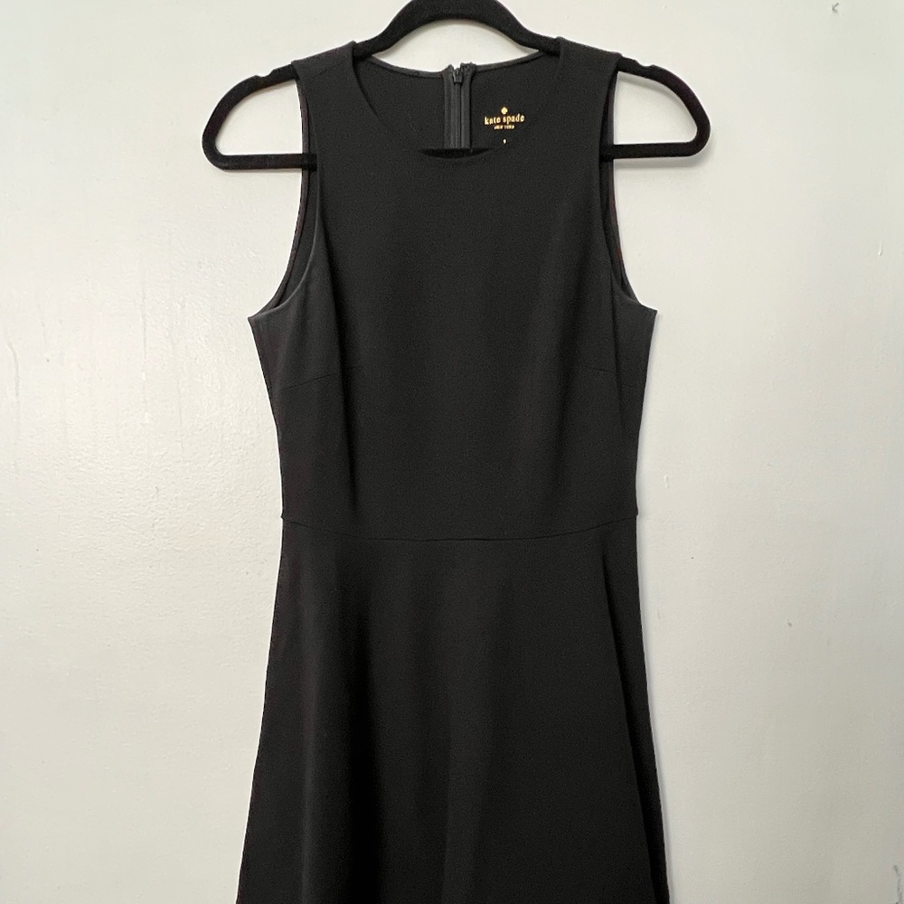 Black Kate Spade Cocktail Dress